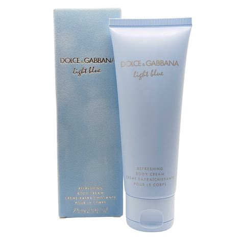 cremas dolce gabbana|Light Blue Refreshing Body Cream .